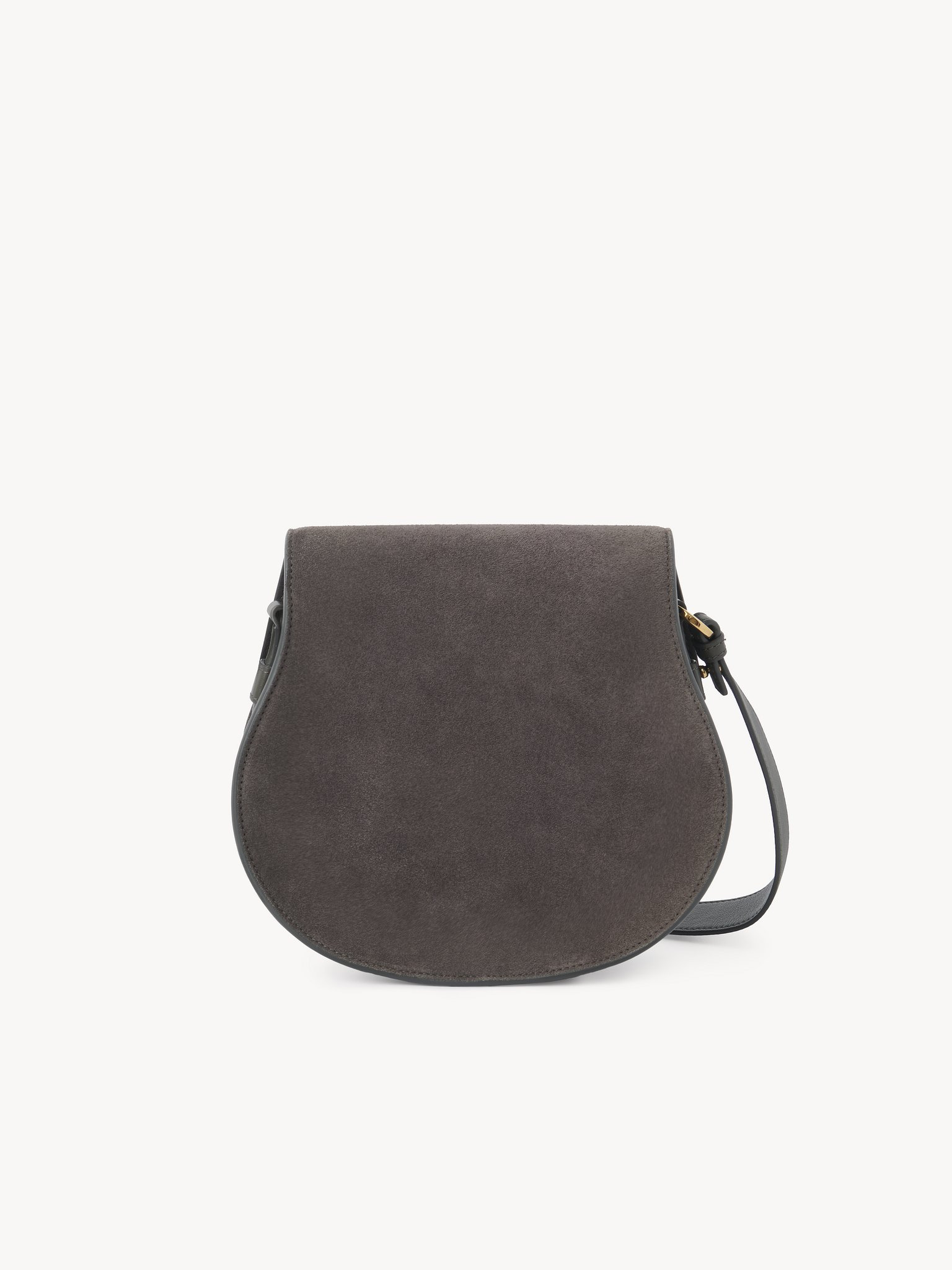 MARCIE SADDLE BAG IN SUEDE LEATHER - 5