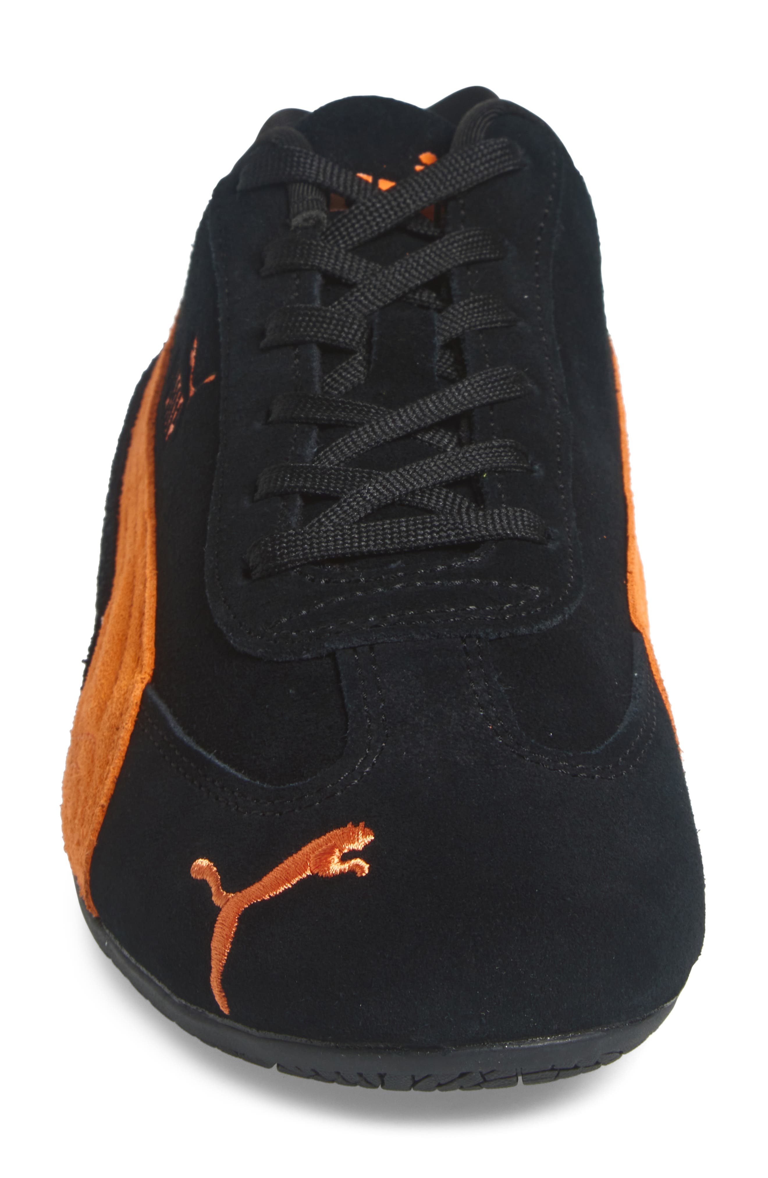 PUMA Speedcat OG Sneaker in Puma Black-Rickie Orange at Nordstrom - 4