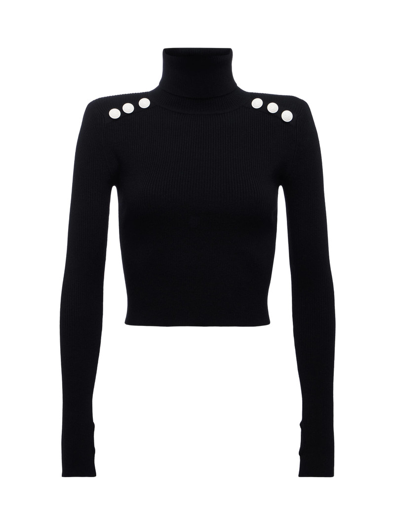 Colette Cropped Turtleneck 1