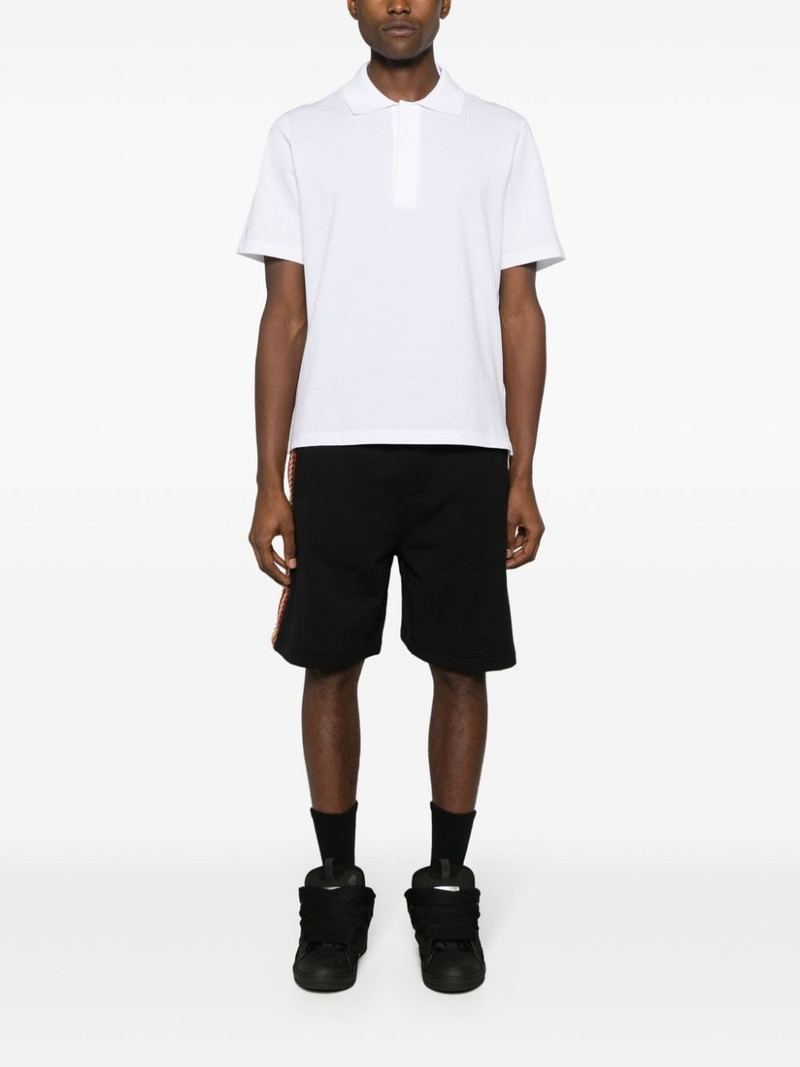 Lanvin short-sleeve cotton polo shirt outlook