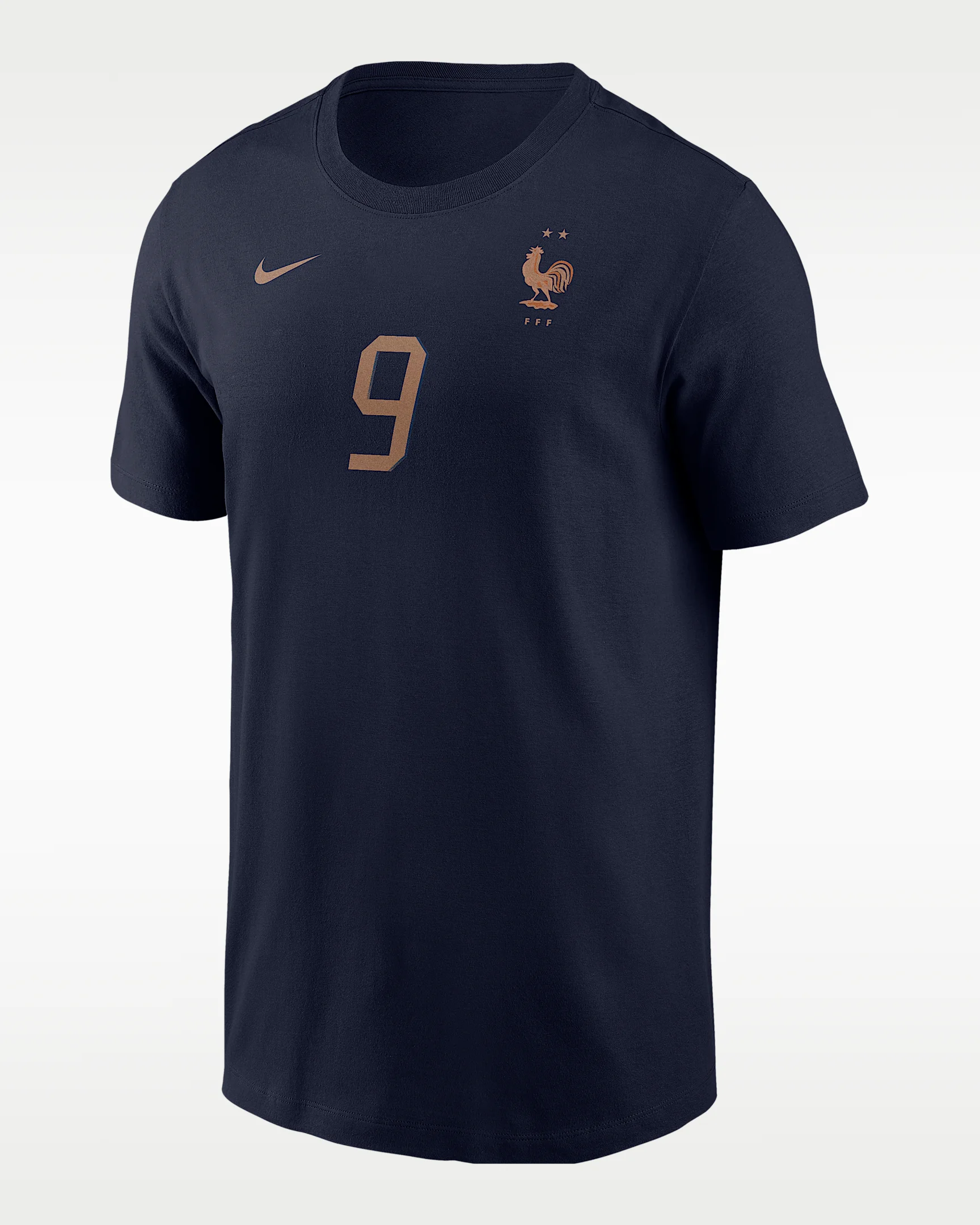 Désiré Doué FFF Men's Nike Soccer T-Shirt - 1