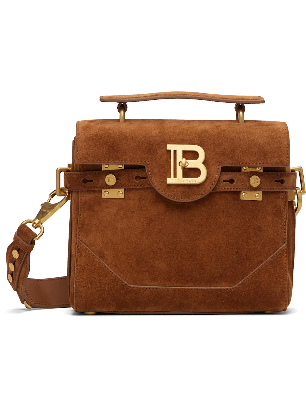 Tan Suede B-Buzz 23 Bag - 1