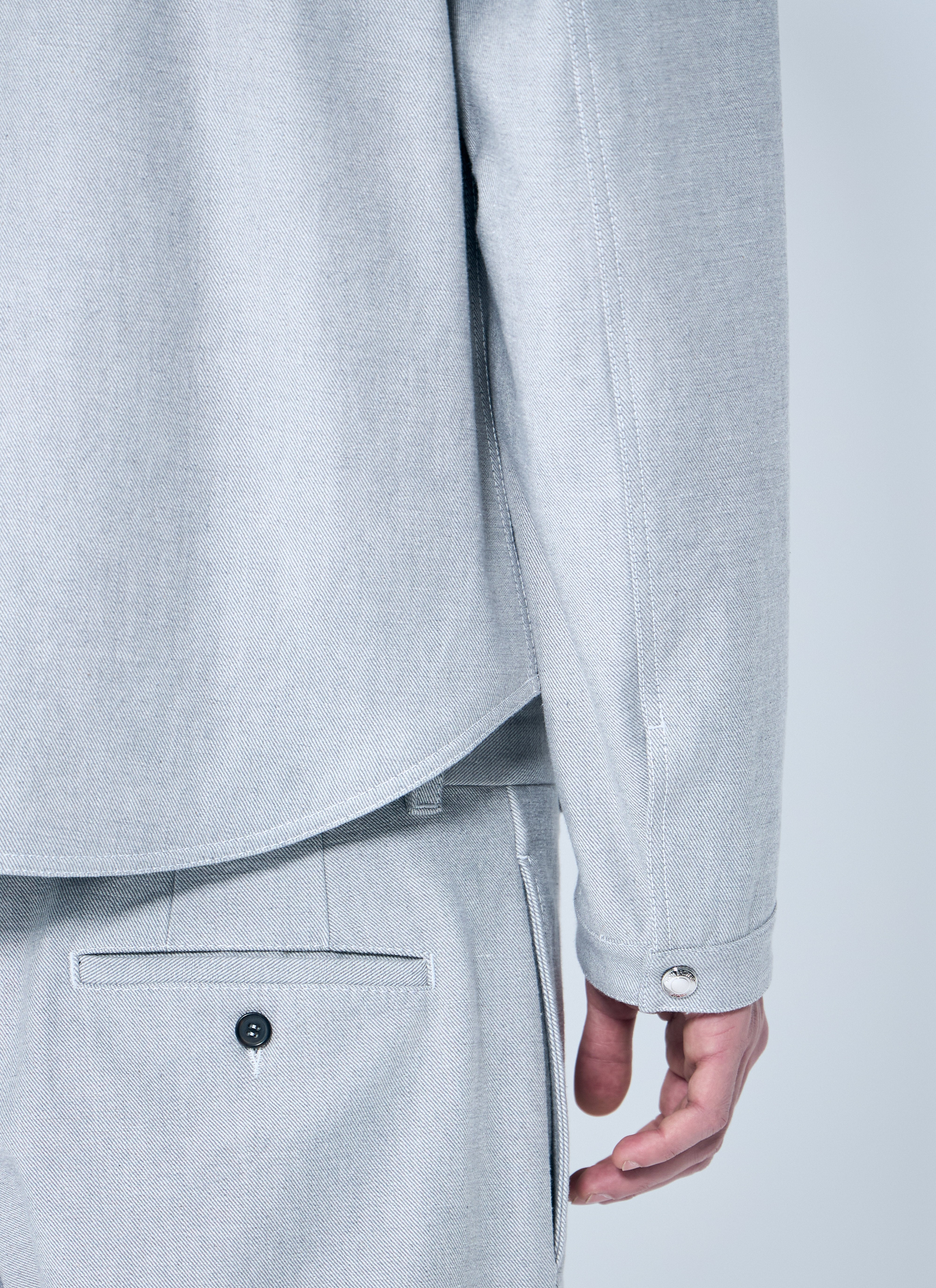 Thom Browne Men Contrast Utility Jacket - 6