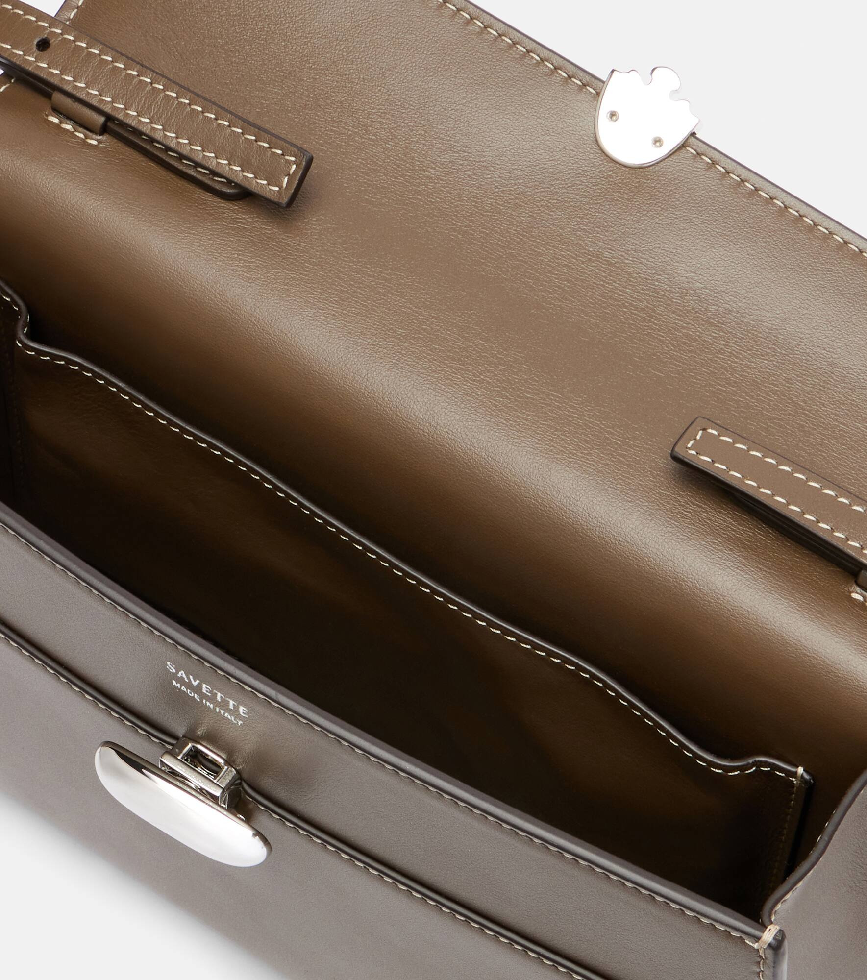 Symmetry leather shoulder bag - 3