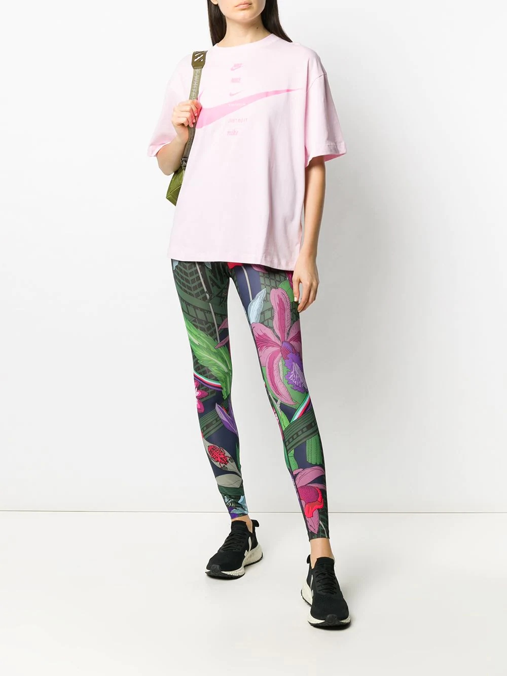 Icon Clash floral-print leggings - 2