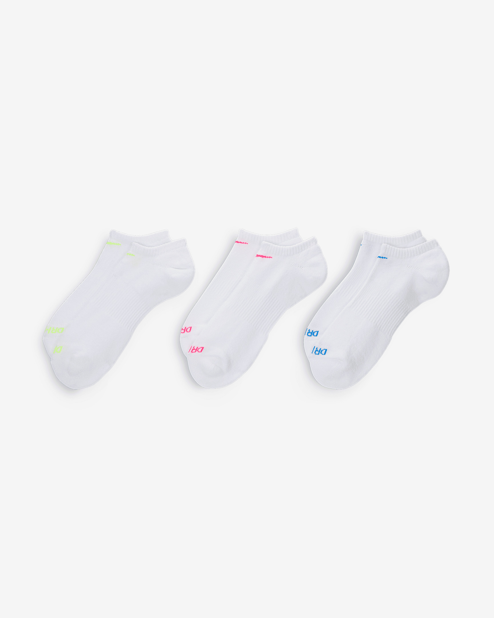 Nike Everyday Plus Cushion Training No-Show Socks (3 Pairs) - 2