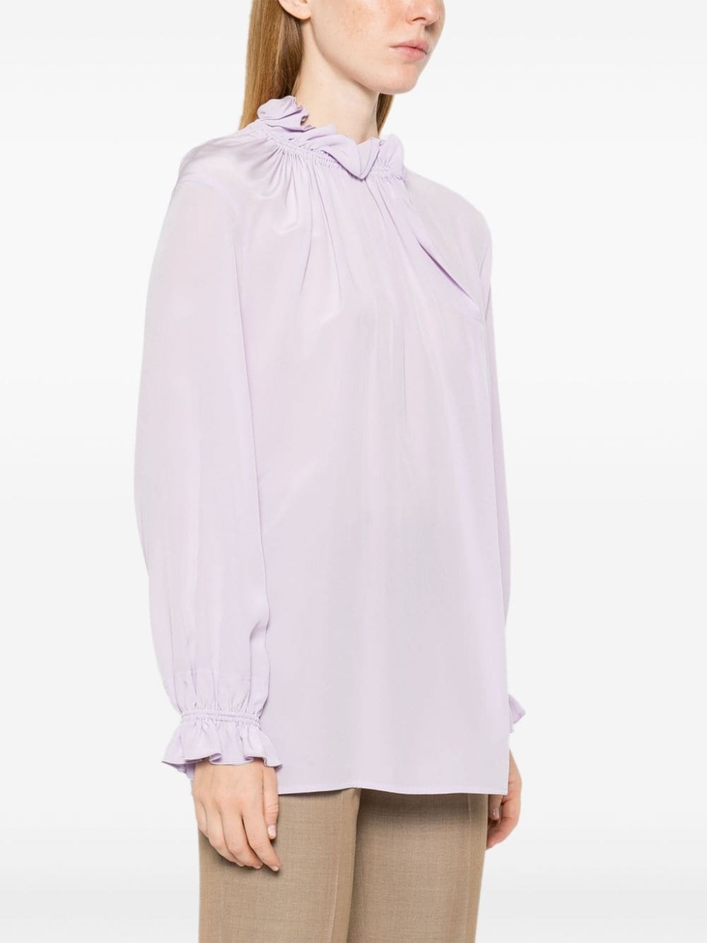 ruffled blouse - 3