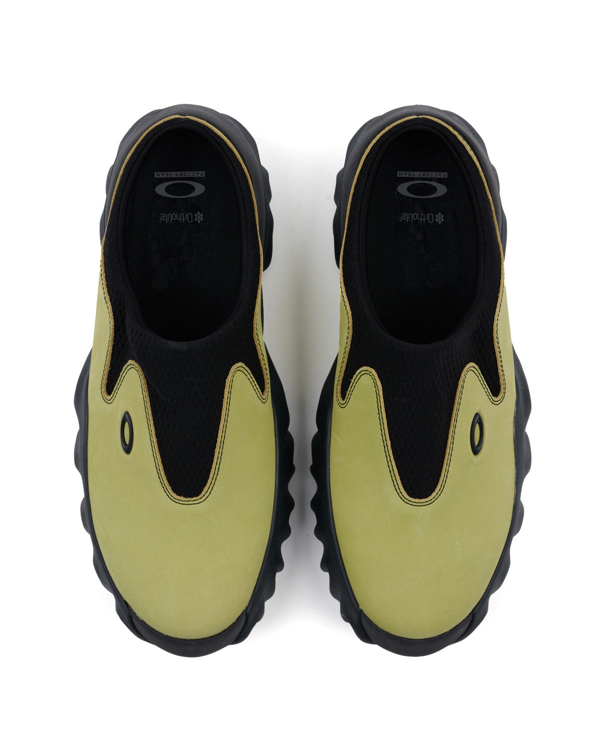 Oakley Factory Team Suede Chop Saw Mule - Celery / Black - 4