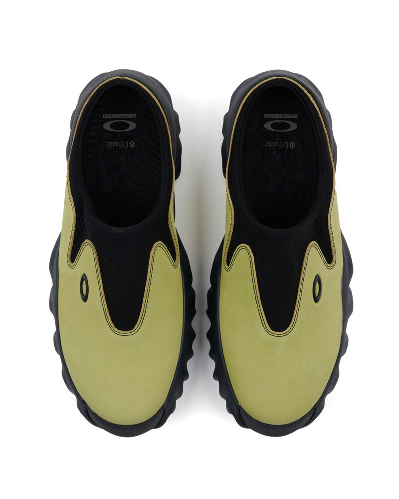 Oakley Factory Team Suede Chop Saw Mule - Celery / Black 4