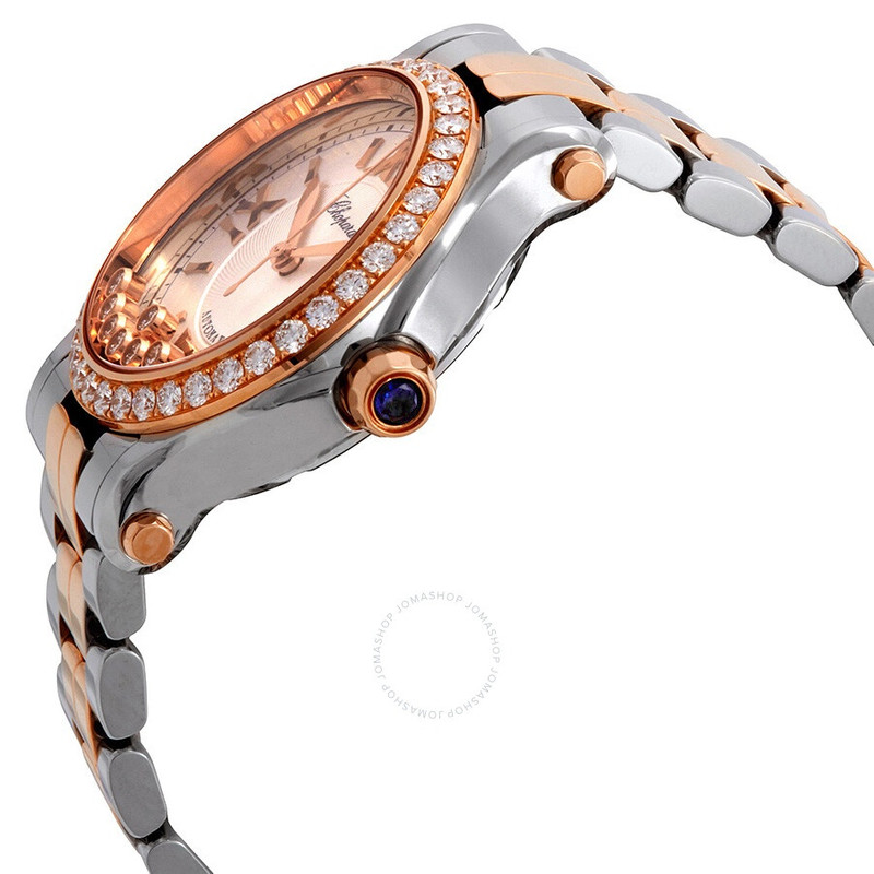 Chopard Chopard Happy Sport Silver Guilloche Dial Ladies Watch 278559-6004 outlook