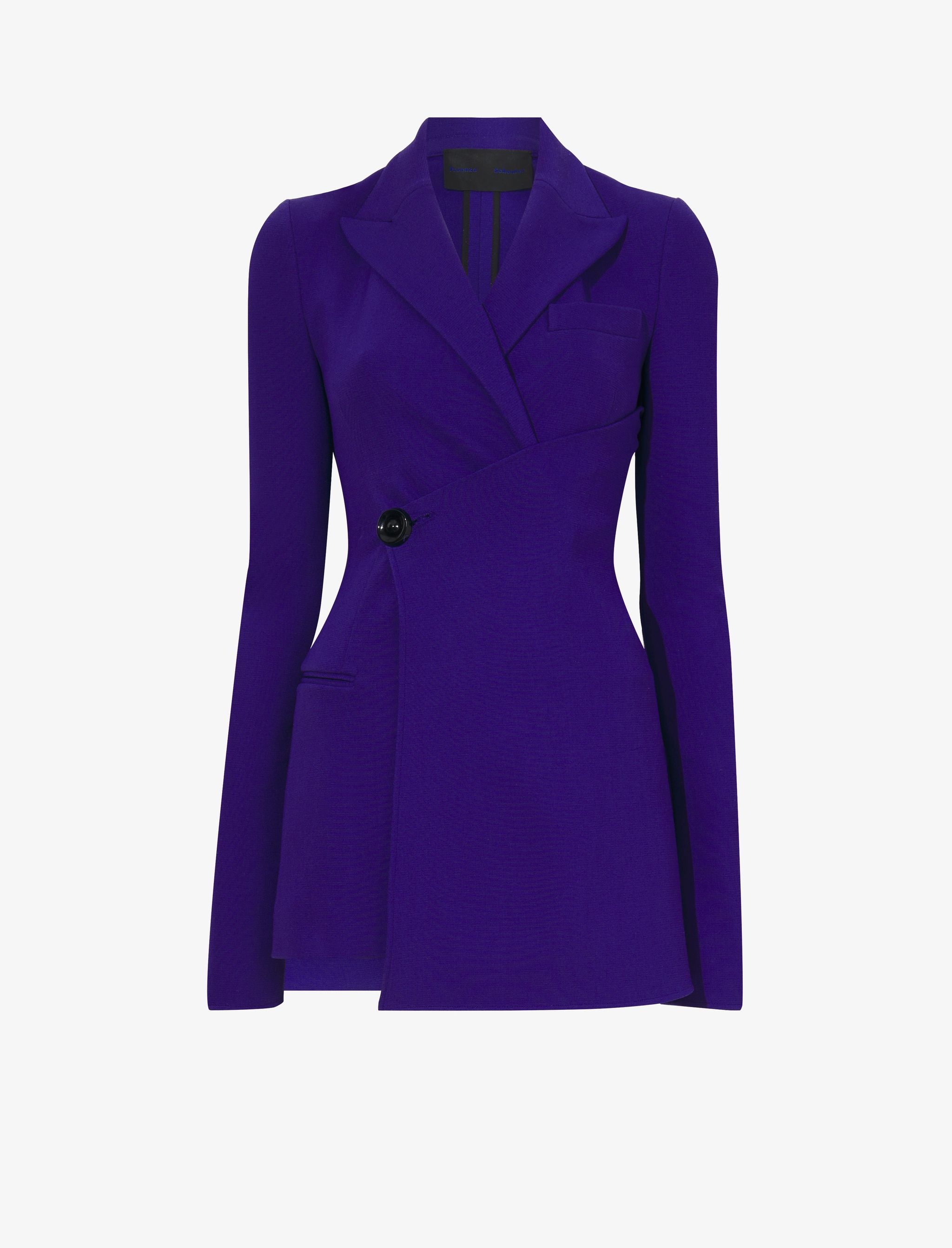Bi-Stretch Crepe Cinched Jacket - 1
