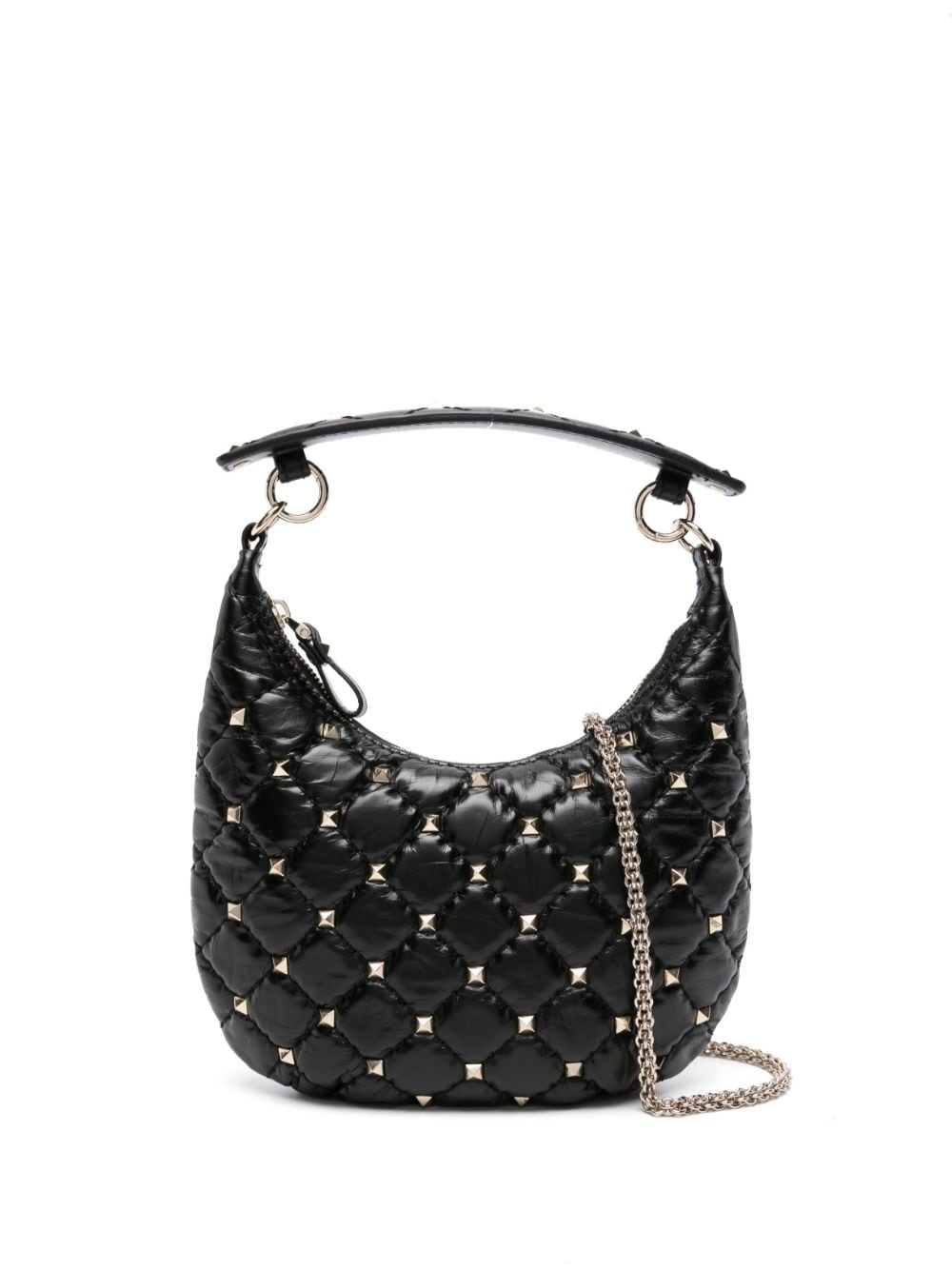 mini Rockstud-embellished tote bag - 1