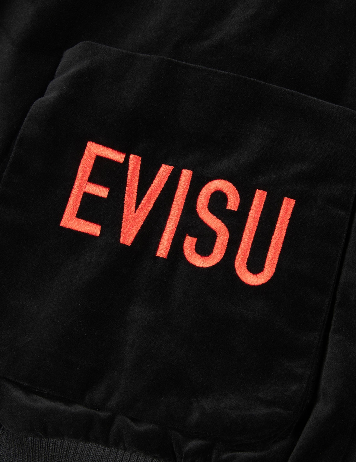 TIGER AND LOGO EMBROIDERY OVERSIZED VELVET BOMBER JACKET - 13