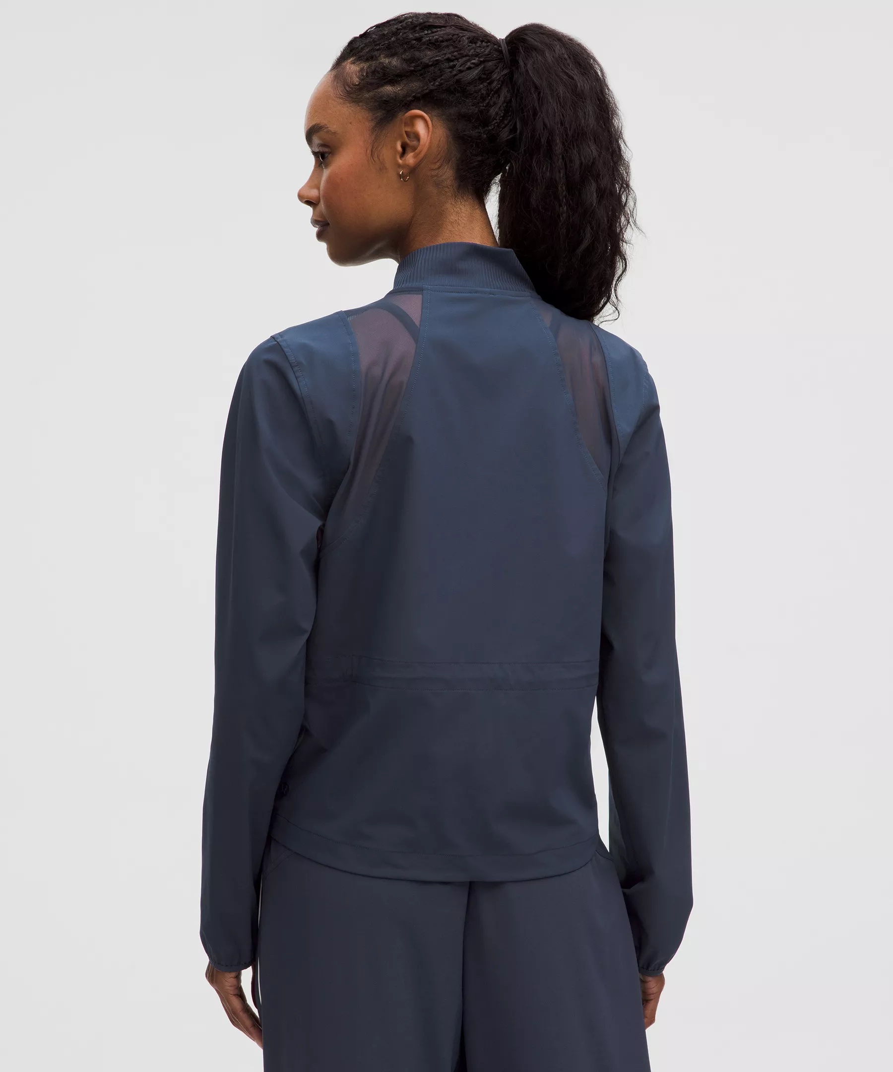 Mesh-Ventilated Tennis Jacket - 3