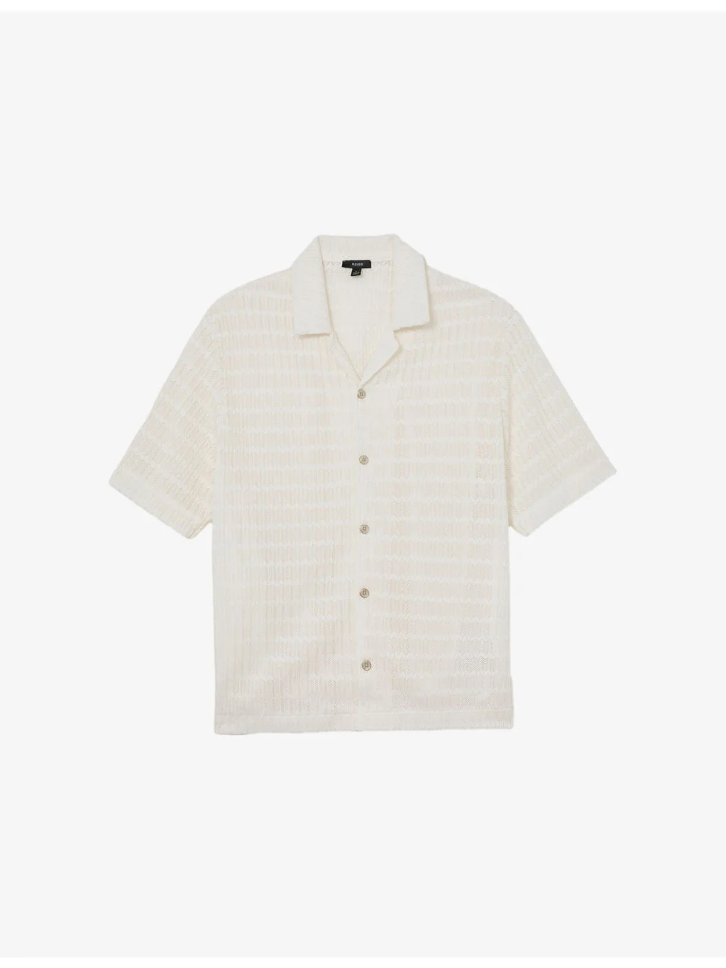 Sid Short-Sleeved Crochet Shirt - 1