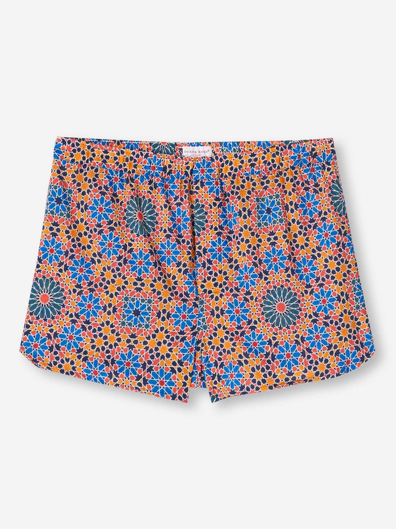 Men's Modern Fit Boxers Ledbury 69 Cotton Batiste Multi - 1
