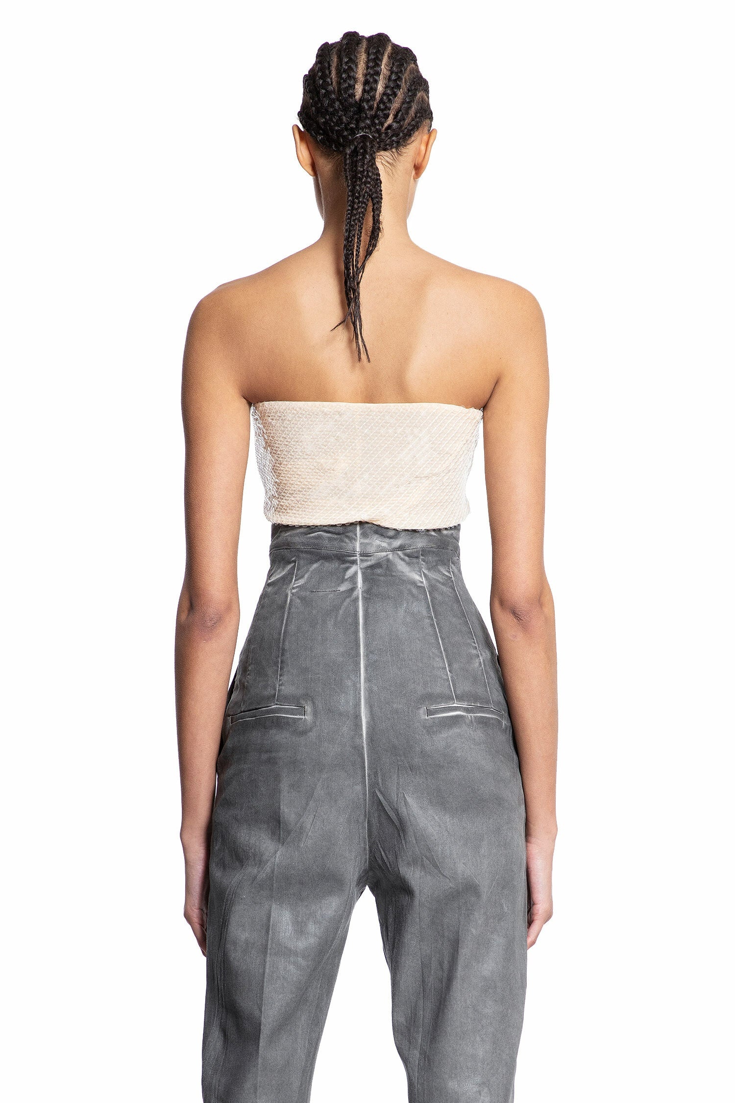 RICK OWENS WOMAN OFF-WHITE TOPS - 3