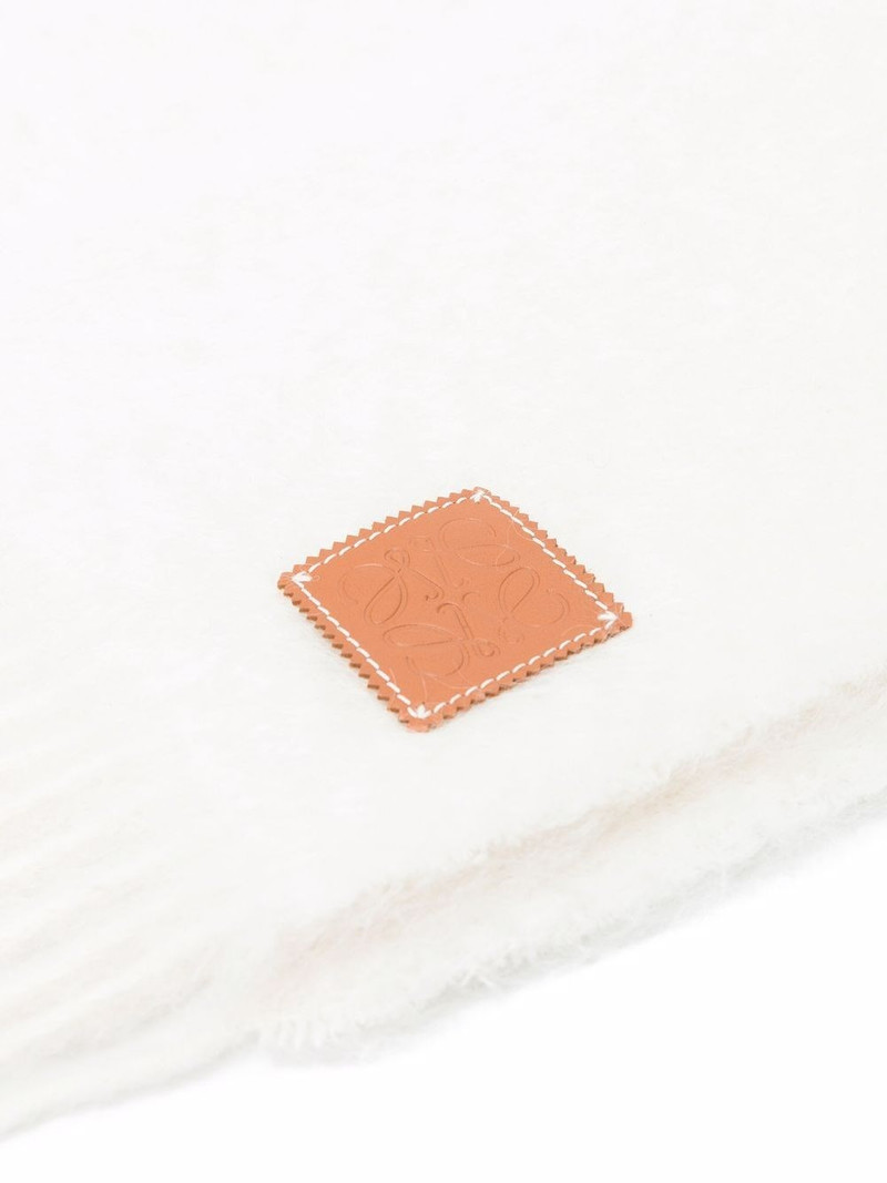 Mohair wool scarf 3