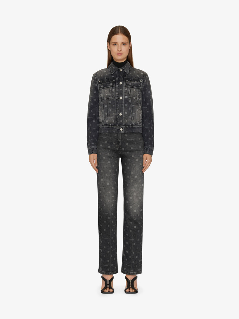Givenchy SLIM FIT JEANS IN GIVENCHY 4G DENIM outlook
