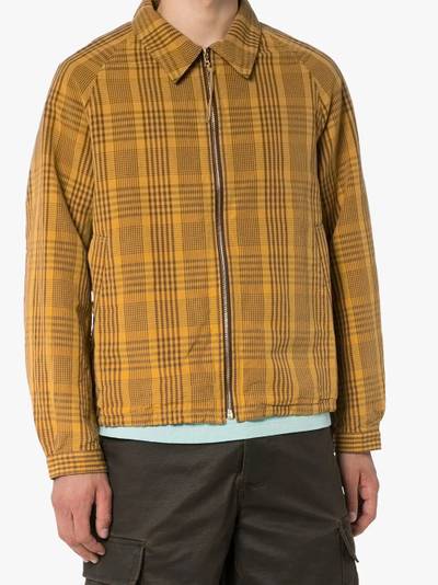 visvim Peyton check print jacket outlook