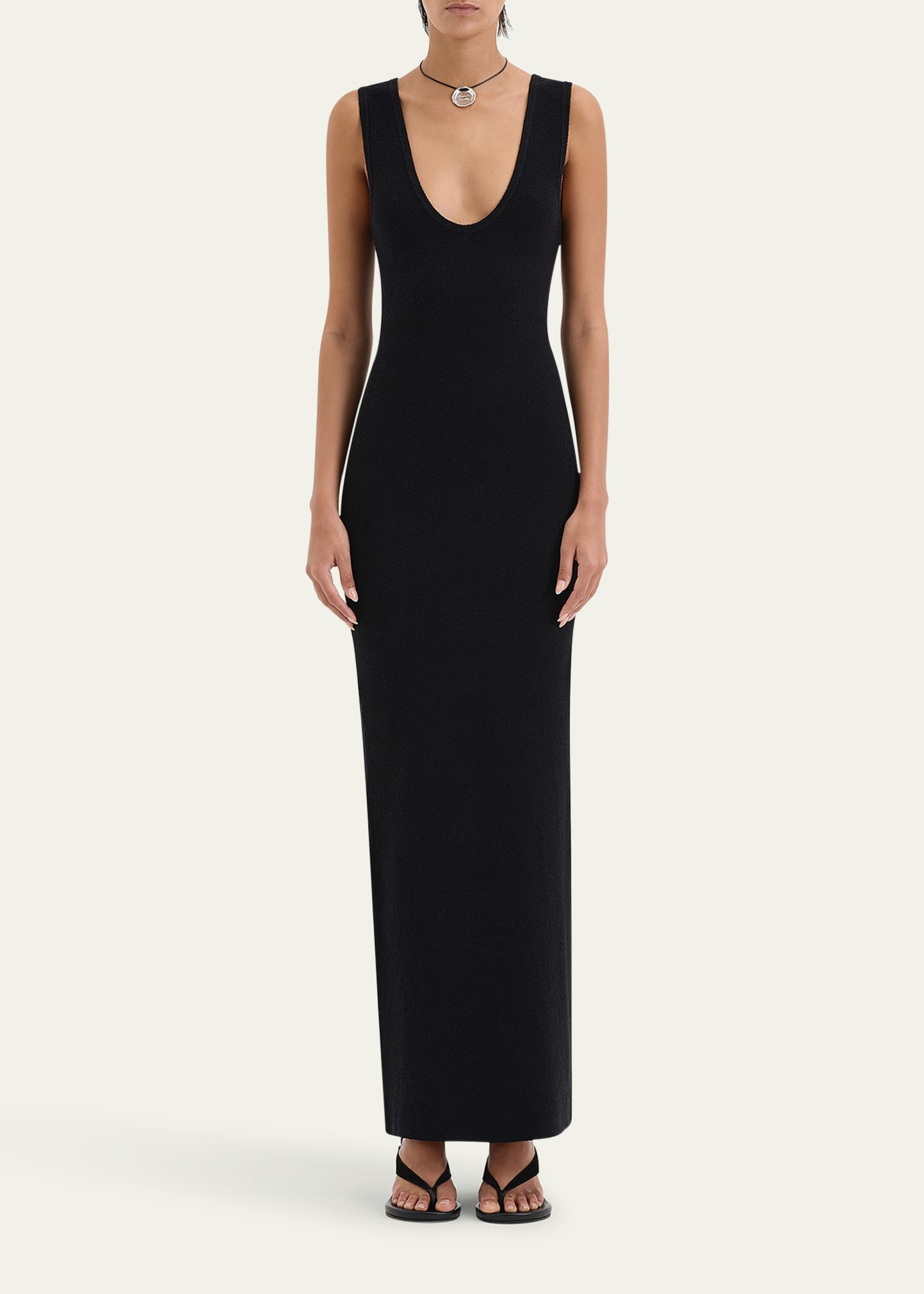 Chiara Scoop-Neck Maxi Dress - 2