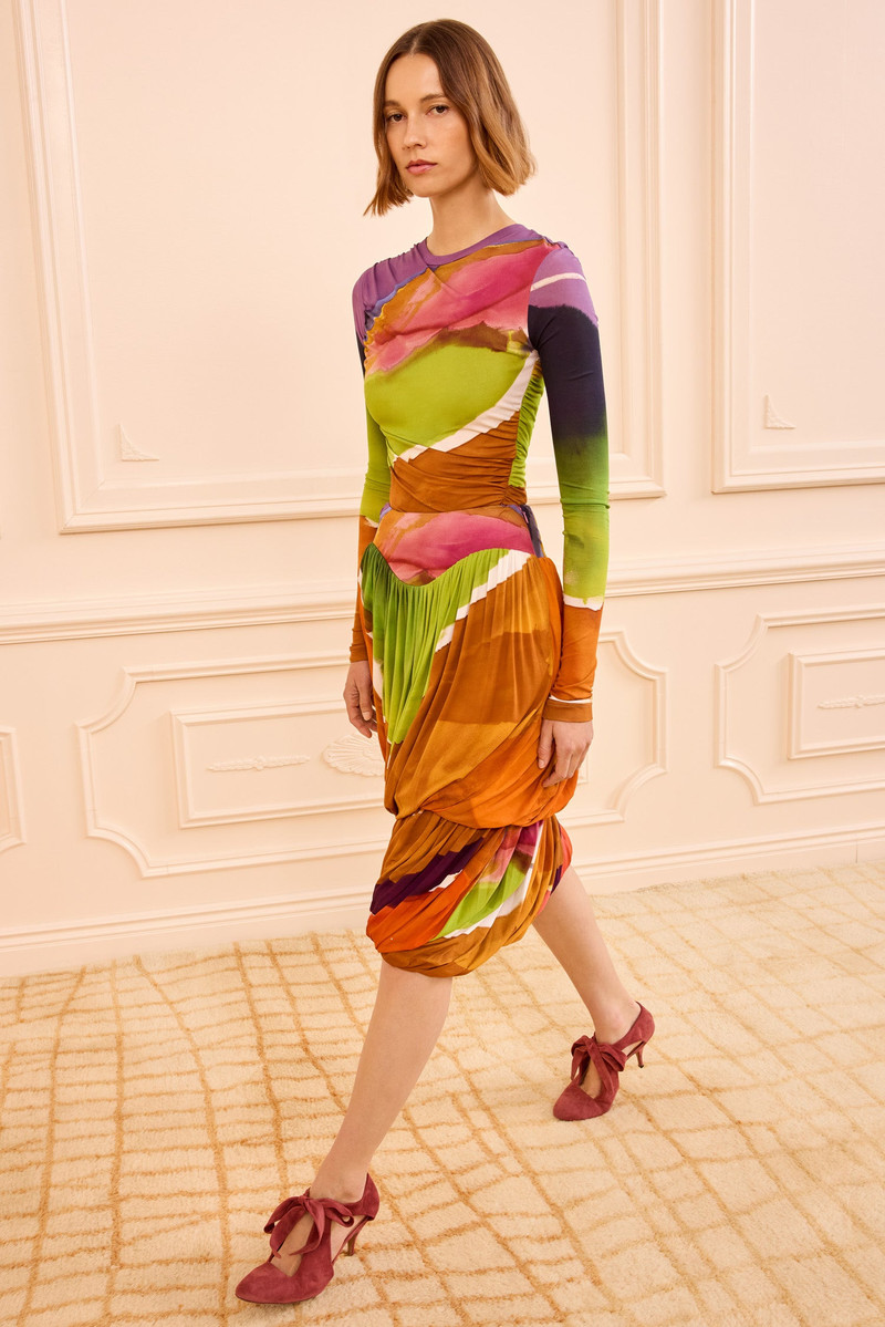 Reis Jersey Bubble Skirt 1