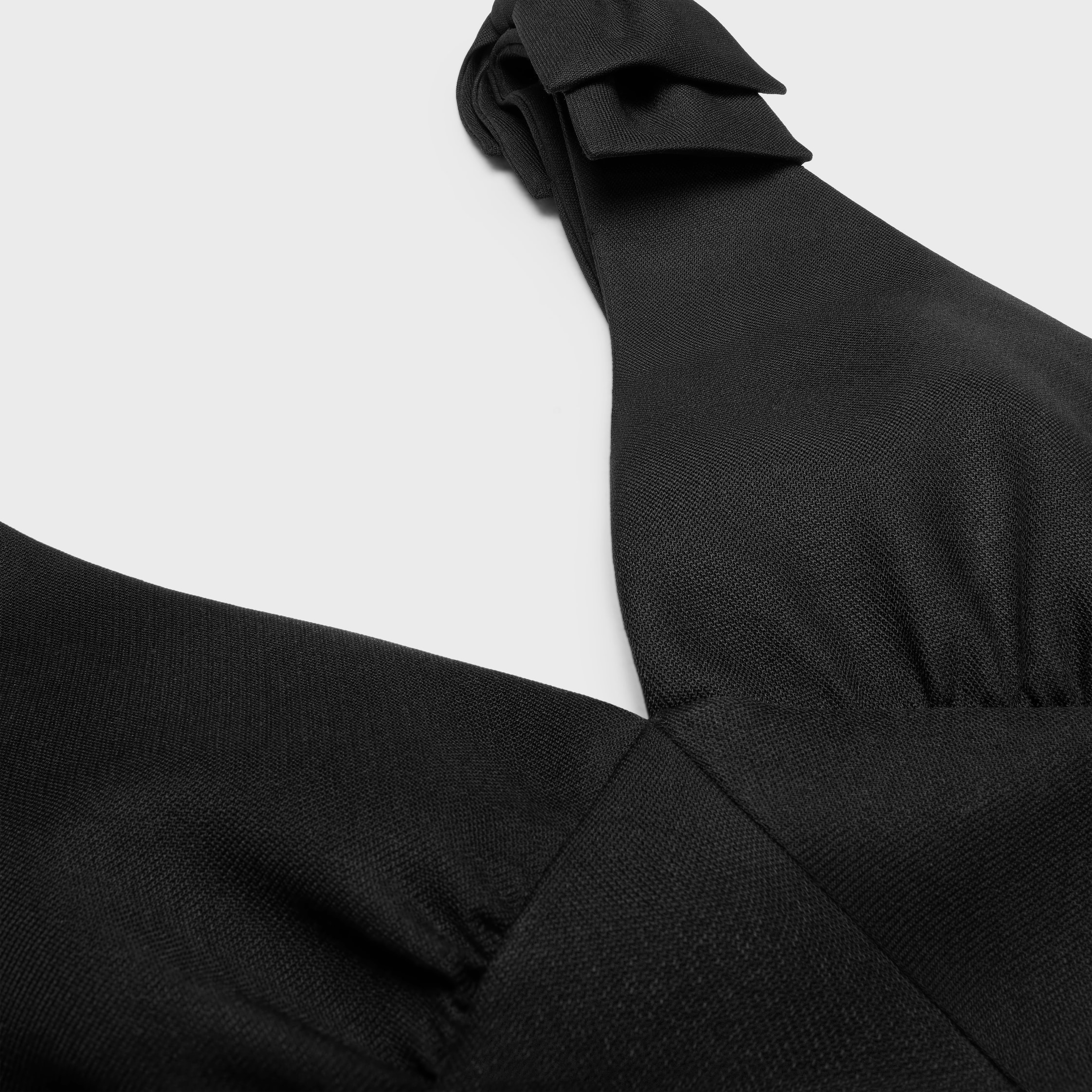 dress IN wool and silk cady - 3