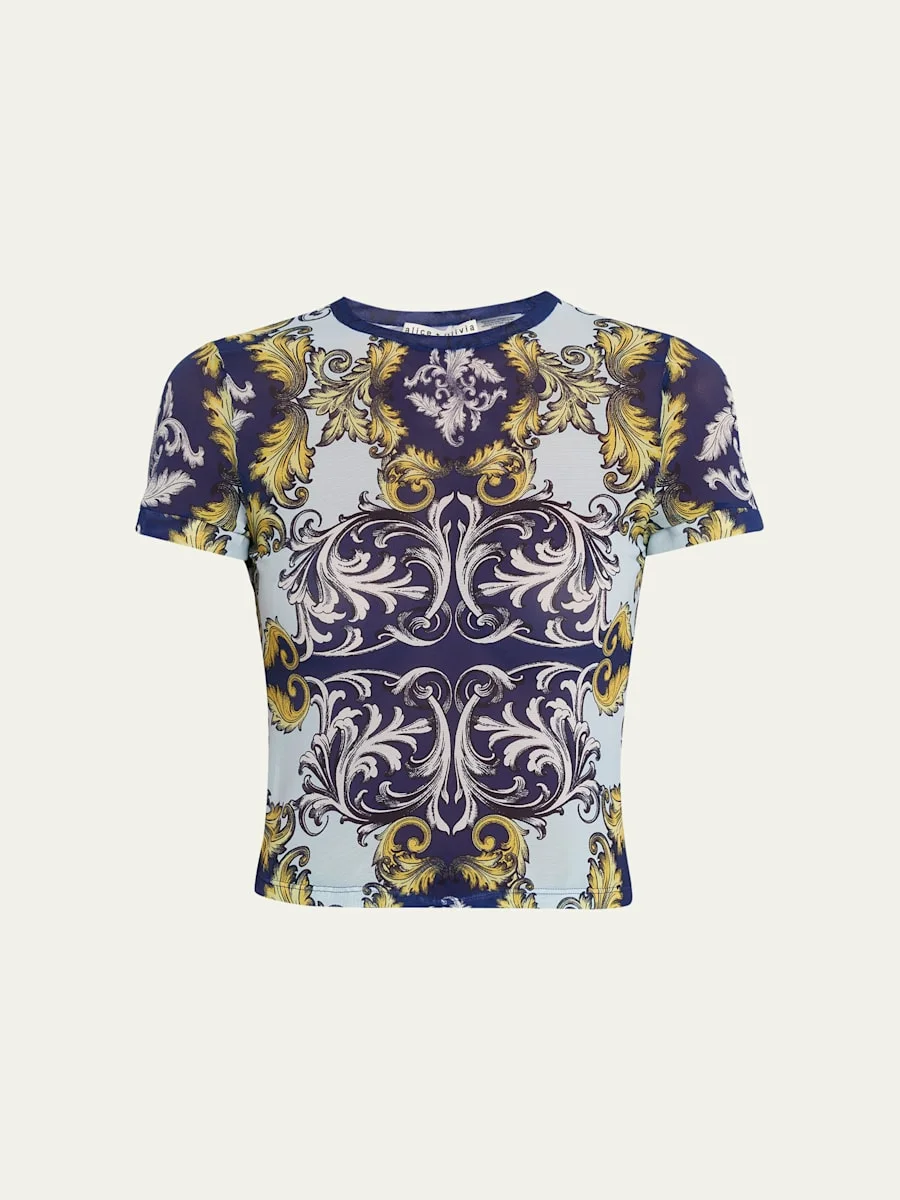 Tess Crewneck Tee - 1