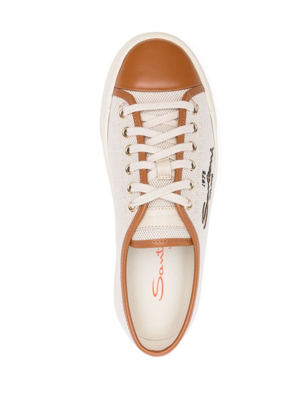 canvas platform sneakers - 4