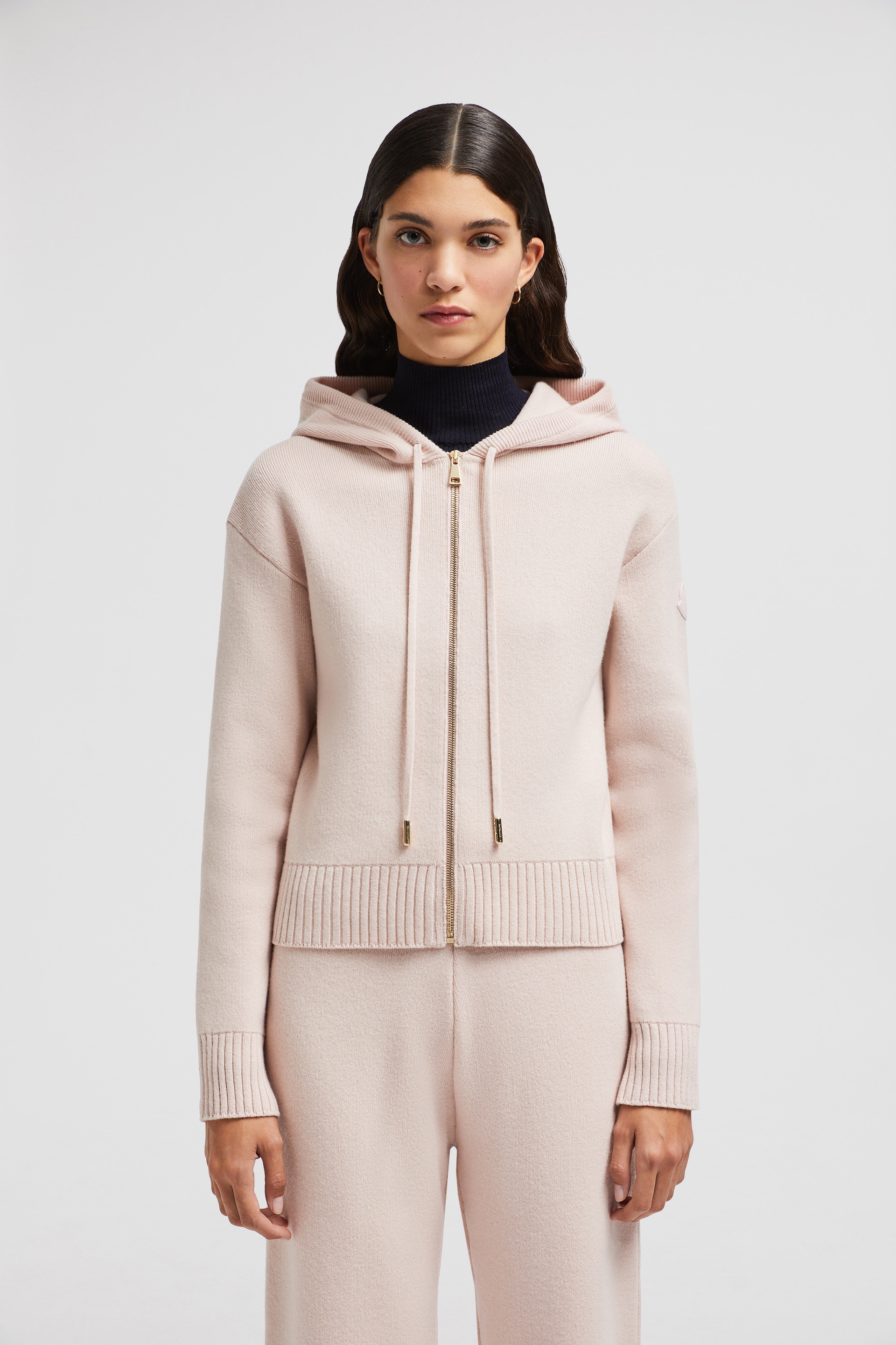 Wool & Cashmere Zip-Up Hoodie - 3