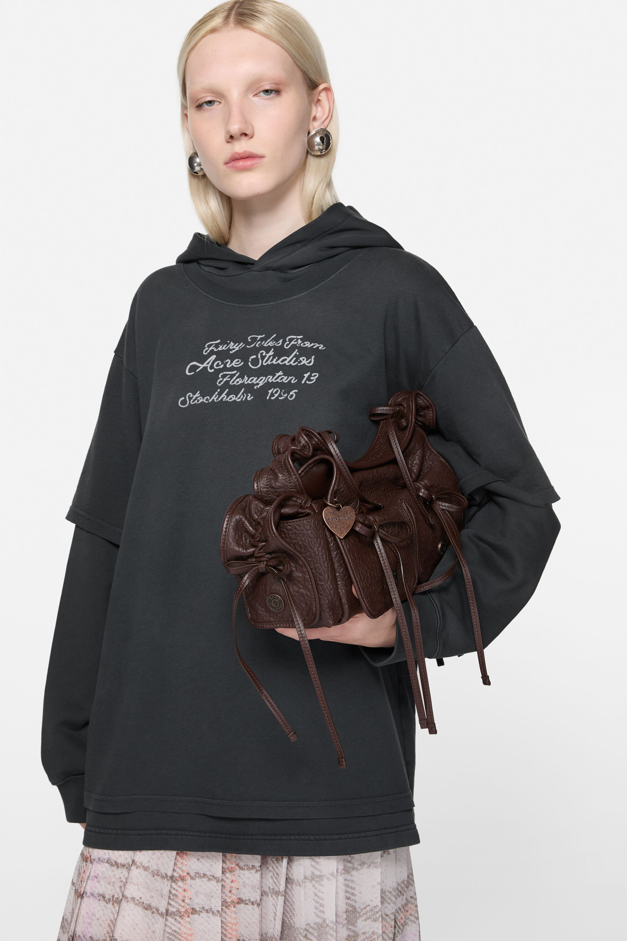 Layered sweatshirt - Black - 4