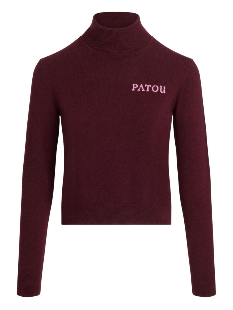 intarsia turtleneck jumper 1
