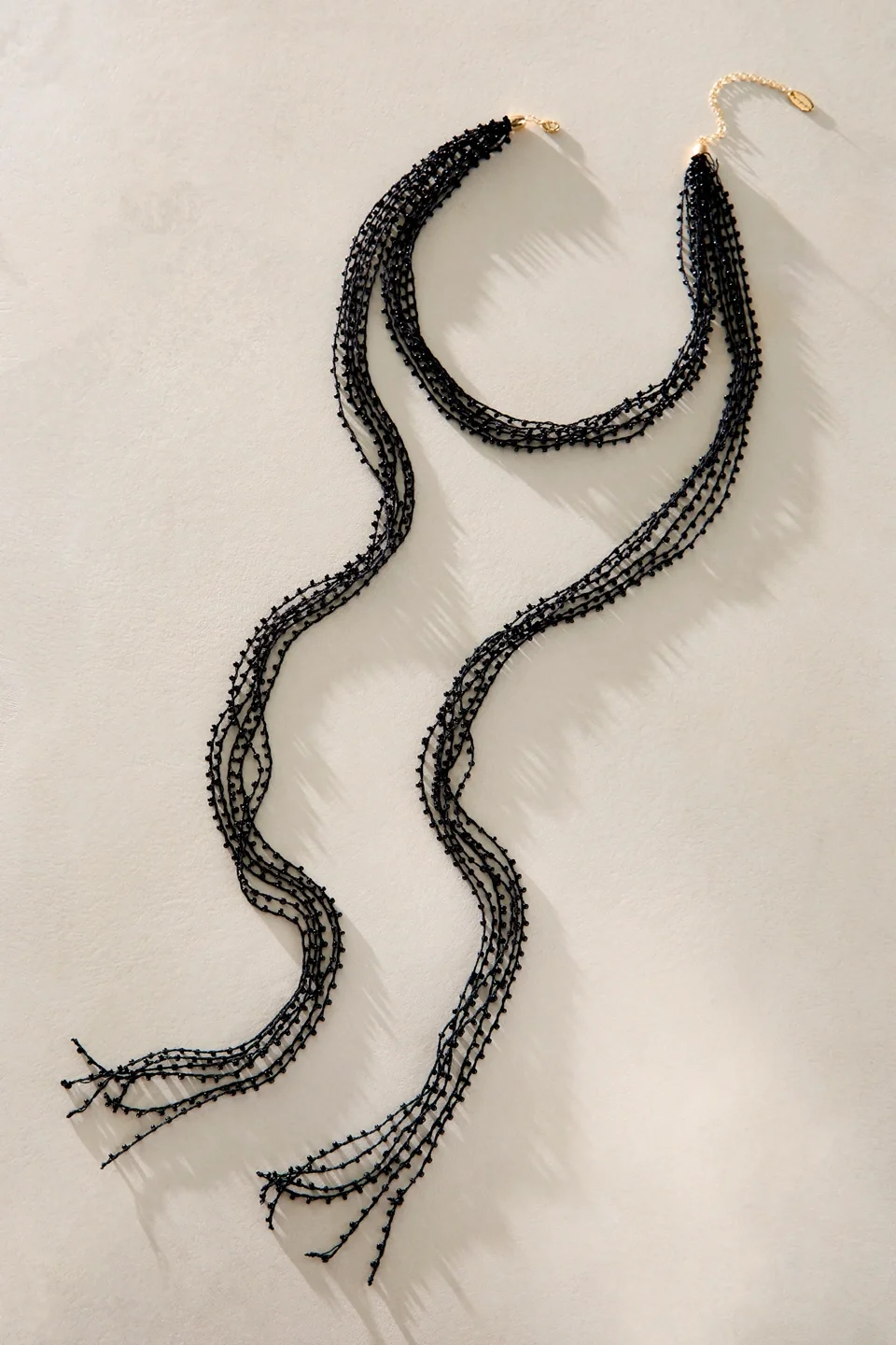 Kenzie Beaded Lariat Necklace - 1