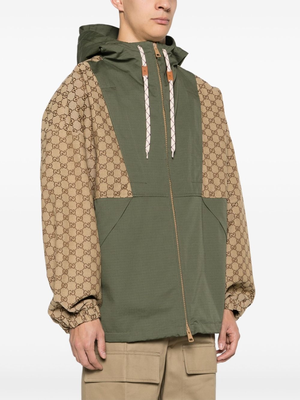 GG canvas hooded jacket - 3