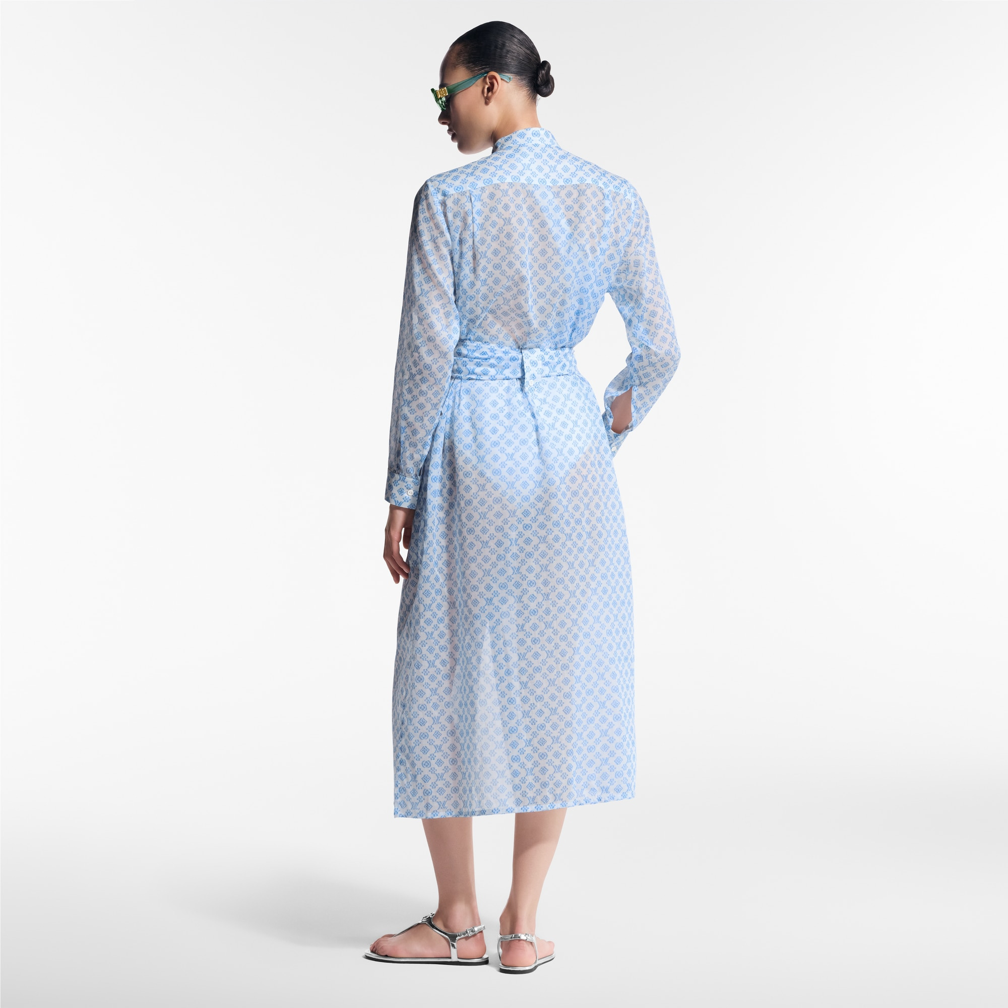 3D Monogram Shirt Dress - 3