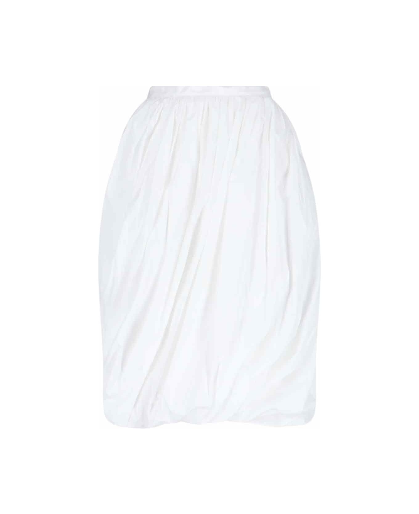 Balloon Midi Skirt - 1