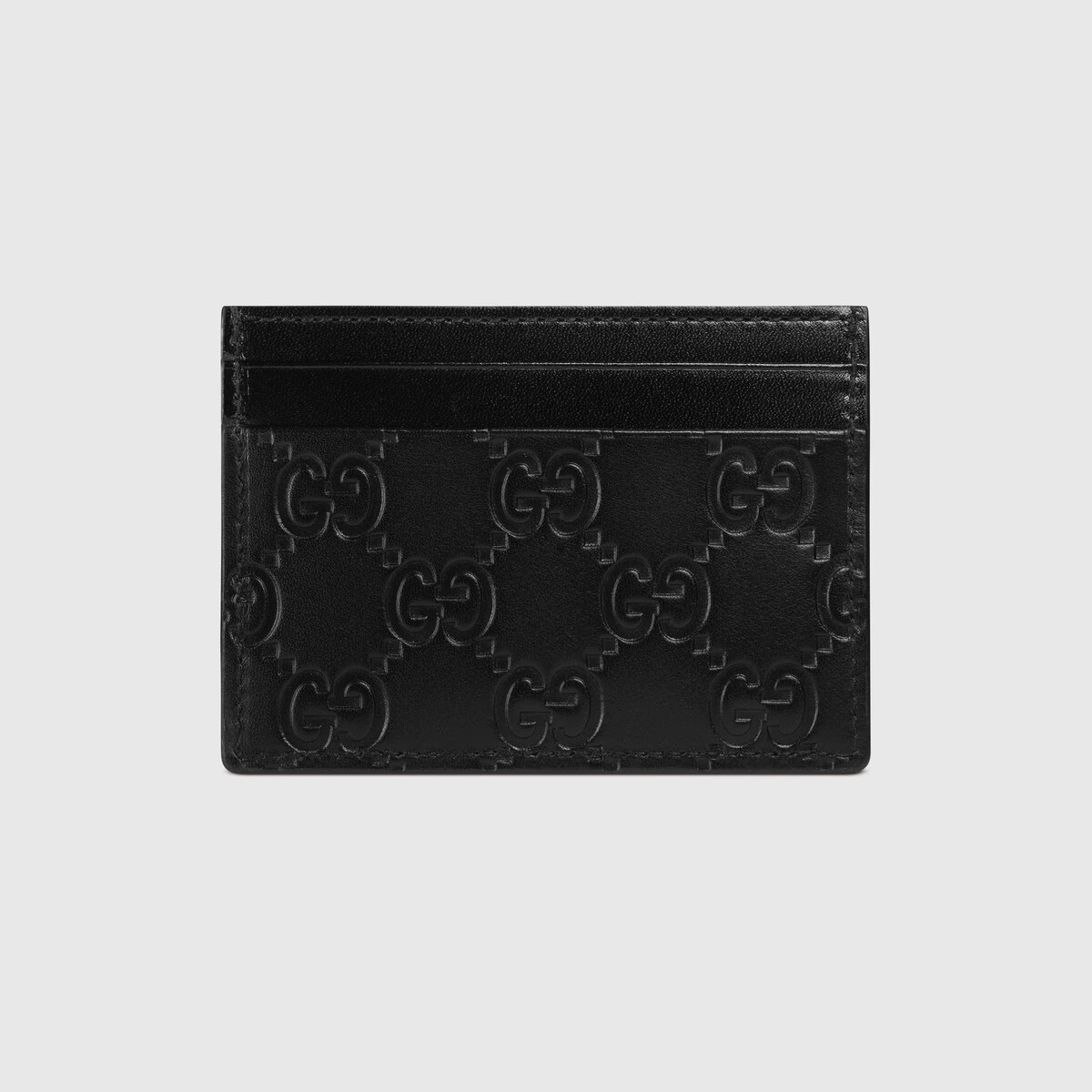 Gucci Signature leather card case - 3