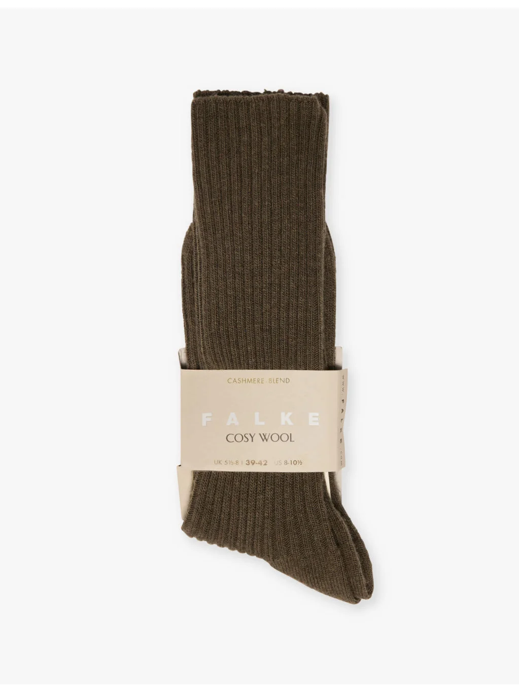 Cosy Wool ribbed knit socks - 1
