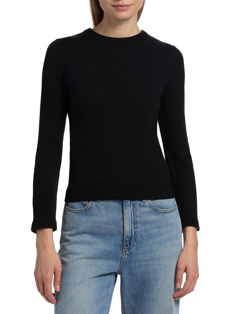 Women's Porla Collared Sweater - Black 6