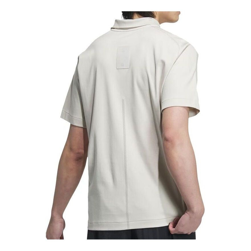 adidas adidas Wuji Must Have Polo Shirt Asia Sizing 'Grey' JE6666 outlook