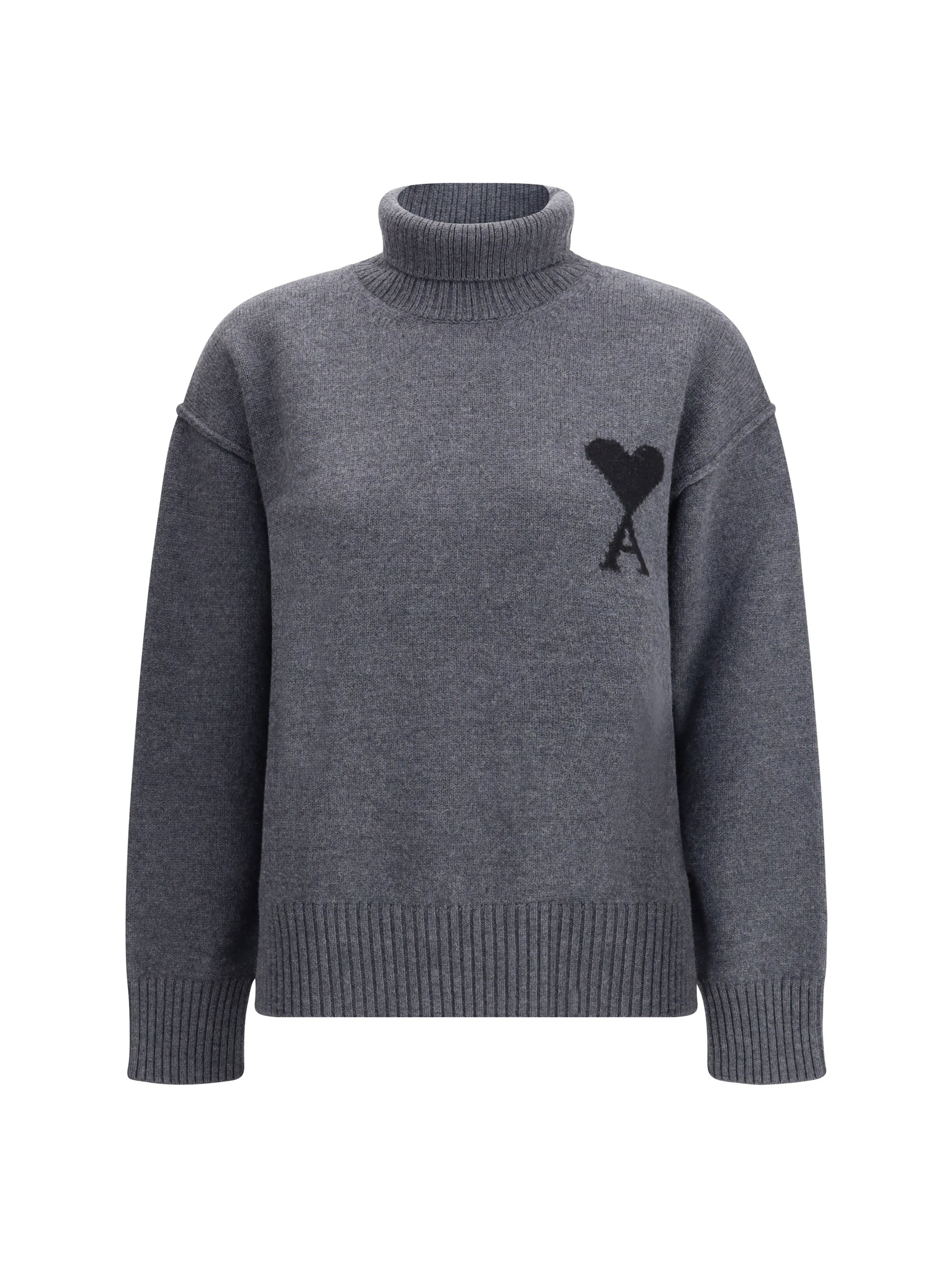 Ami Paris Women Pull Col Cheminee Ami De Coeur - 1