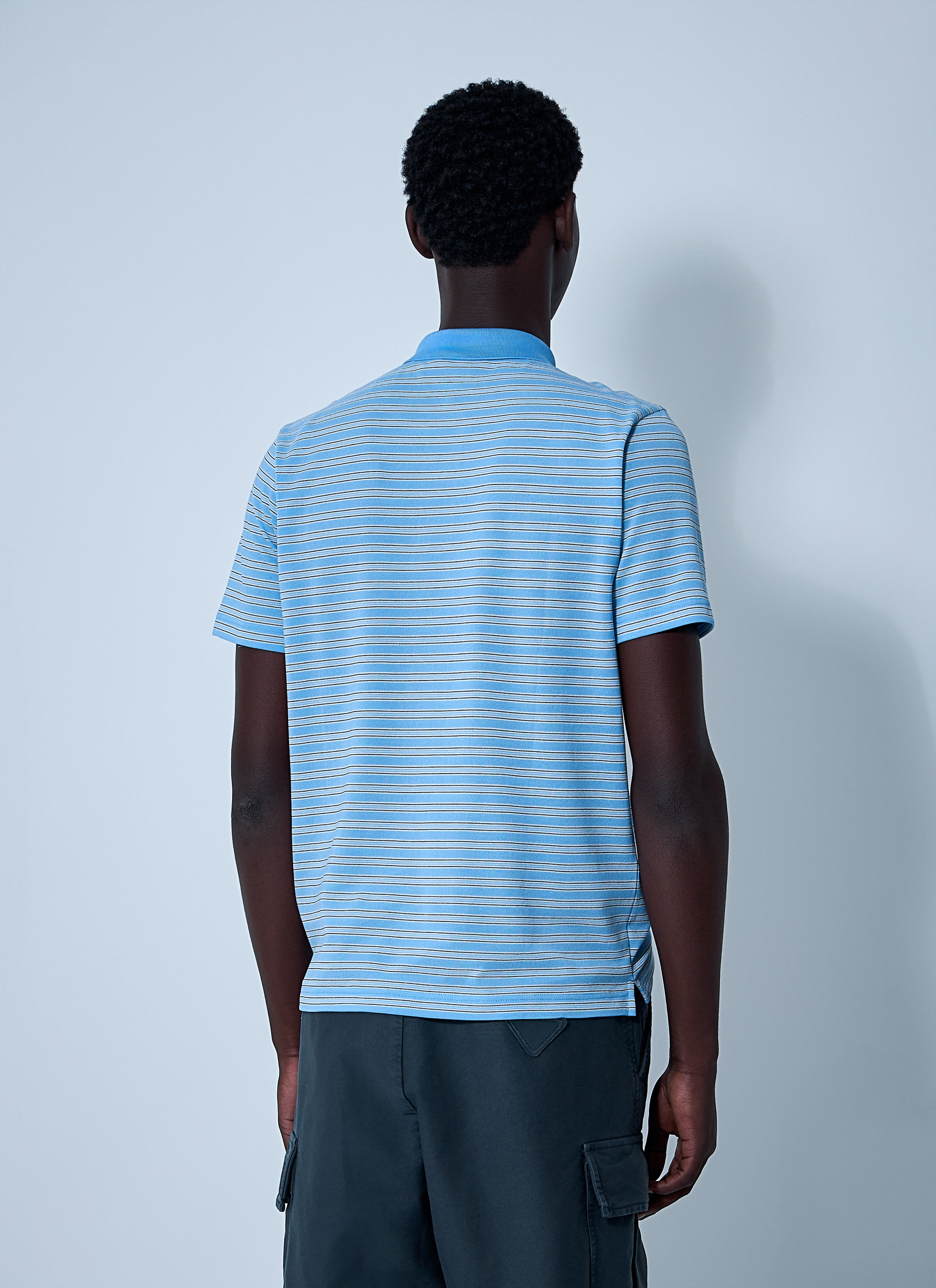 Logo Motif Polo Shirt - 4