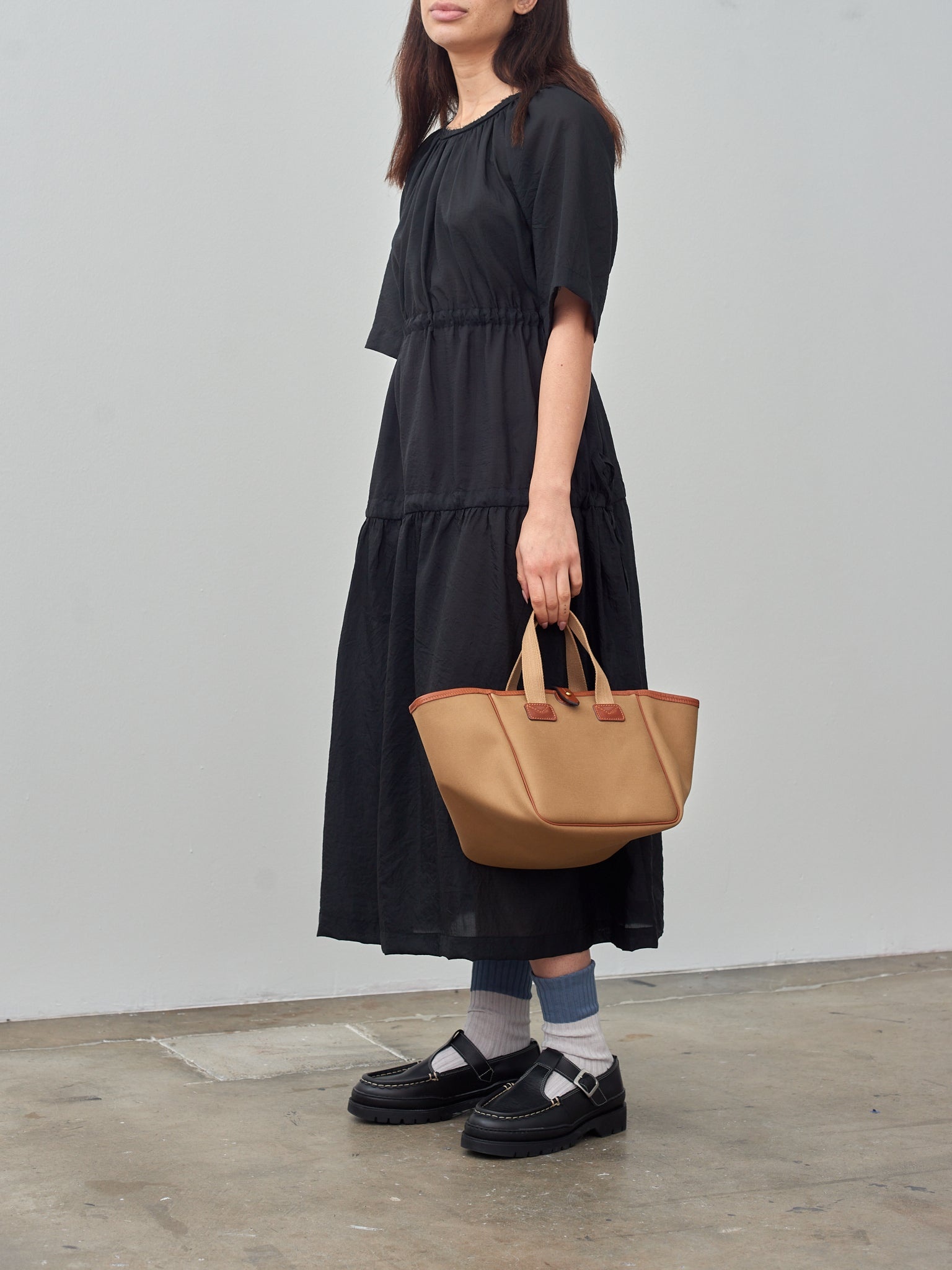 Ripstop Balloon Dress - Black - 6