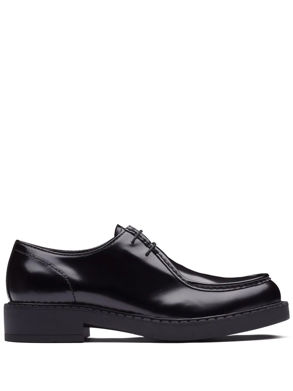 block-heel Derby shoes - 1