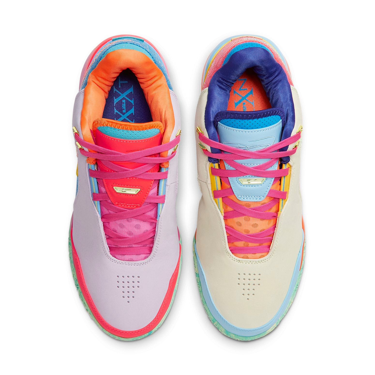 Nike LeBron NXXT Gen AMPD EP 'Multi-Color' FJ1567-501 / FJ1566-501 - 5