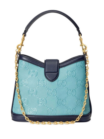 GUCCI small GG embossed tote bag outlook