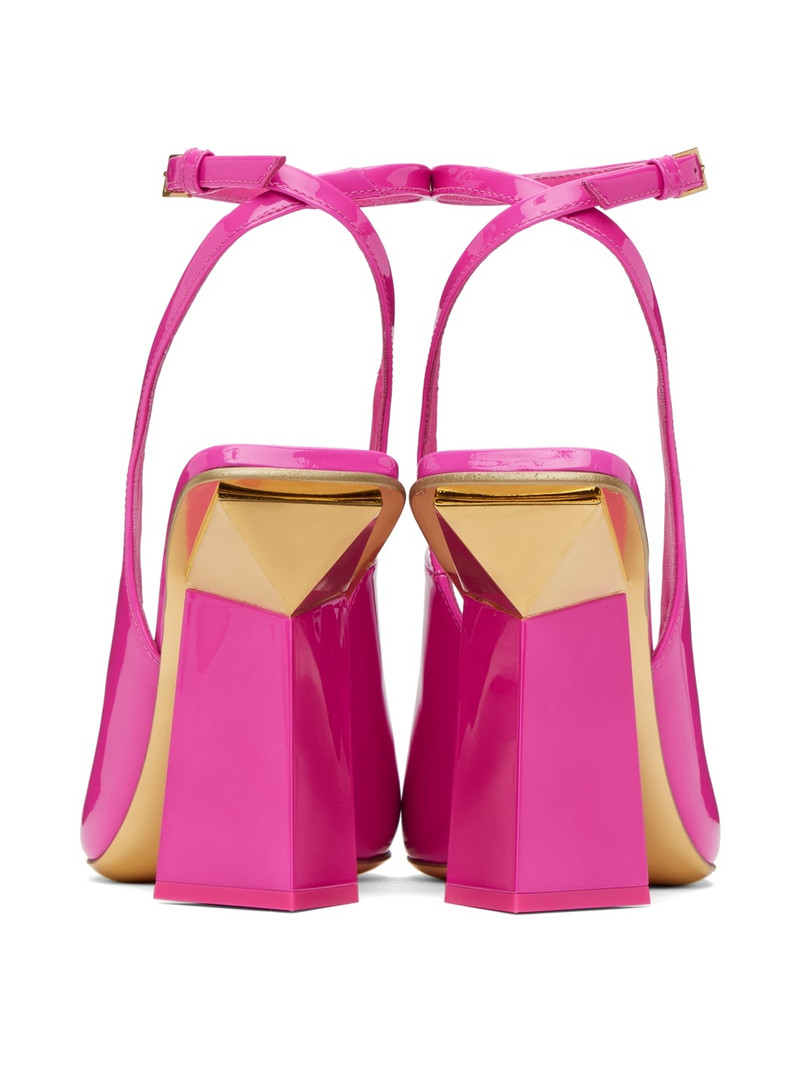 Pink One Stud Hyper Heels 2