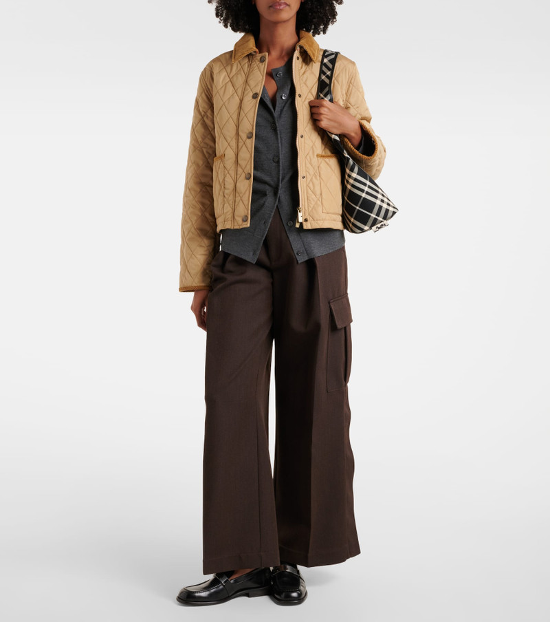 Burberry Oldham quilted jacket outlook
