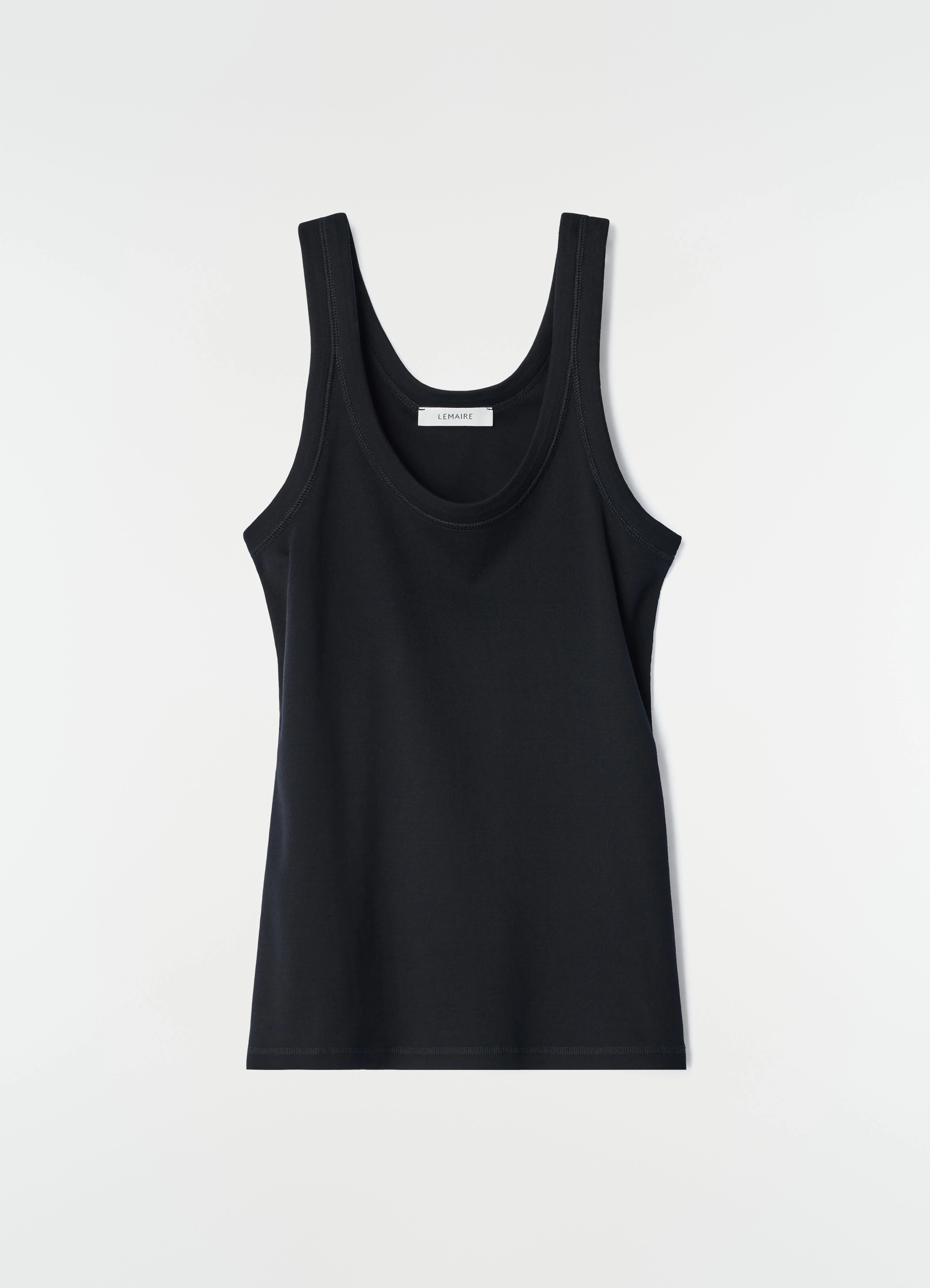 RIB TANK TOP IN JERSEY - 1