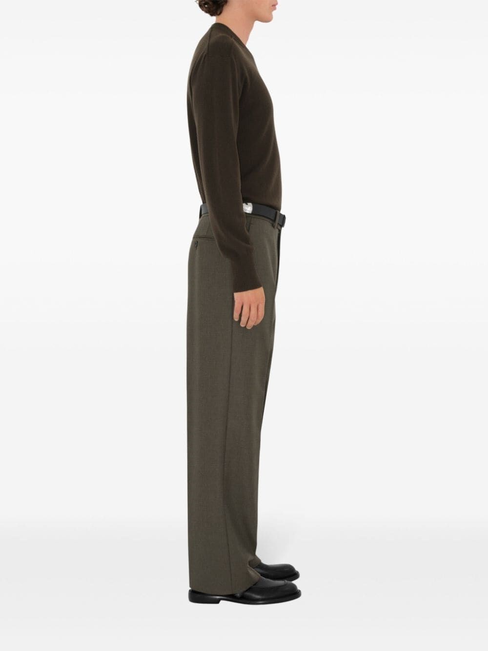 Wool Tailored Pants - 3